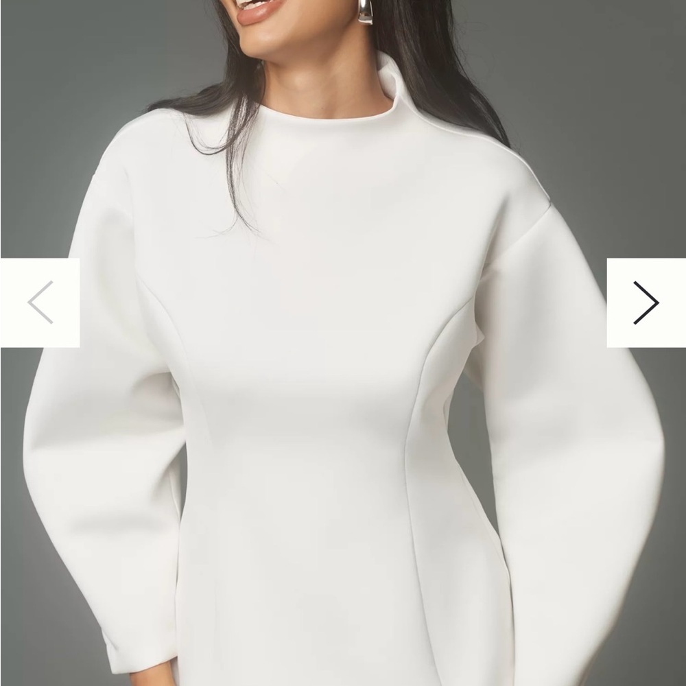 Maeve Neoprene Hourglass Pullover